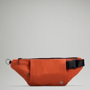 Lululemon Multi Pocket Belt Bag in Canyon Orange
